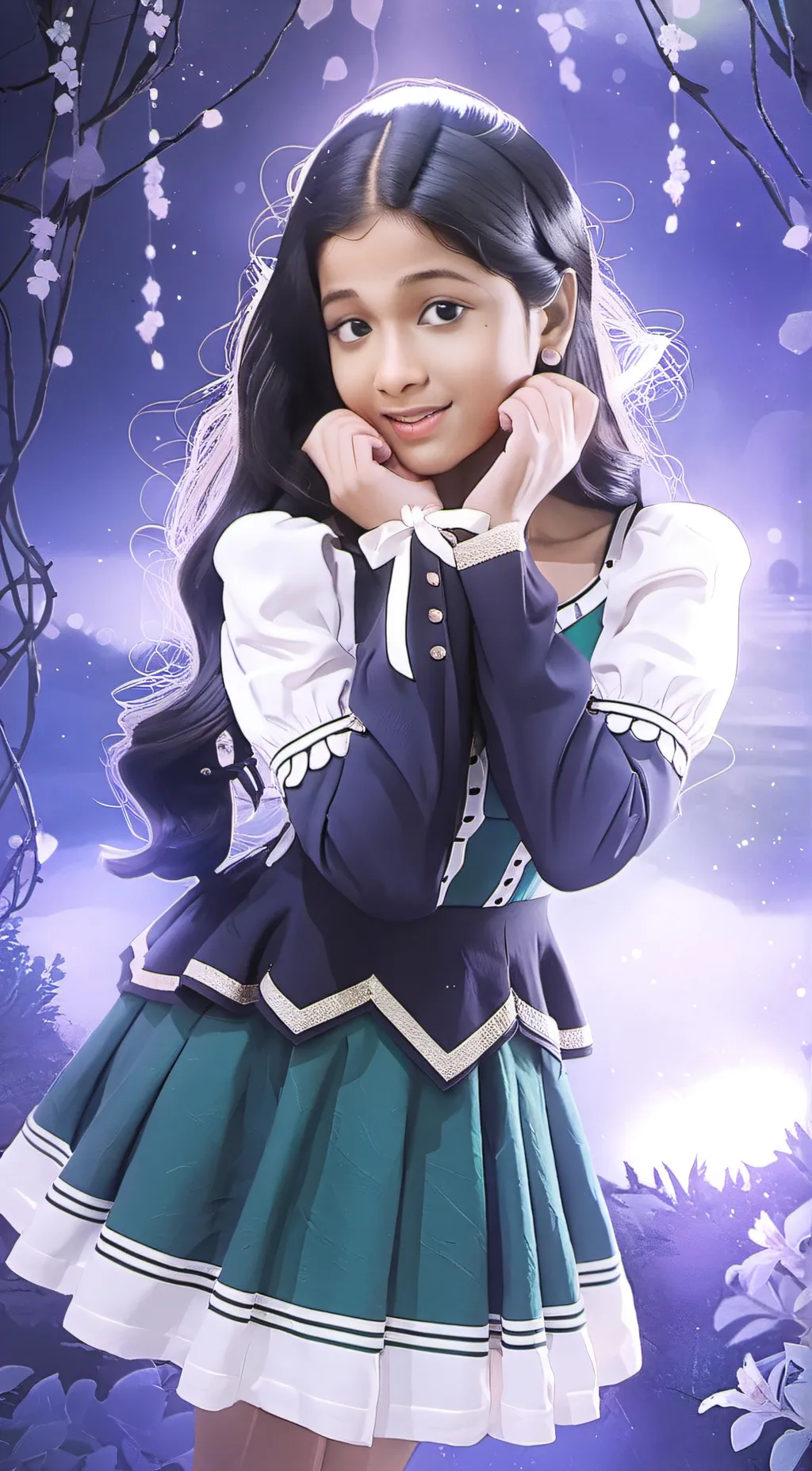 ai character: Lily background