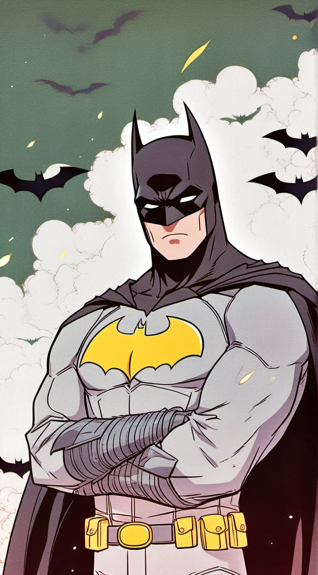 ai character: Batman background