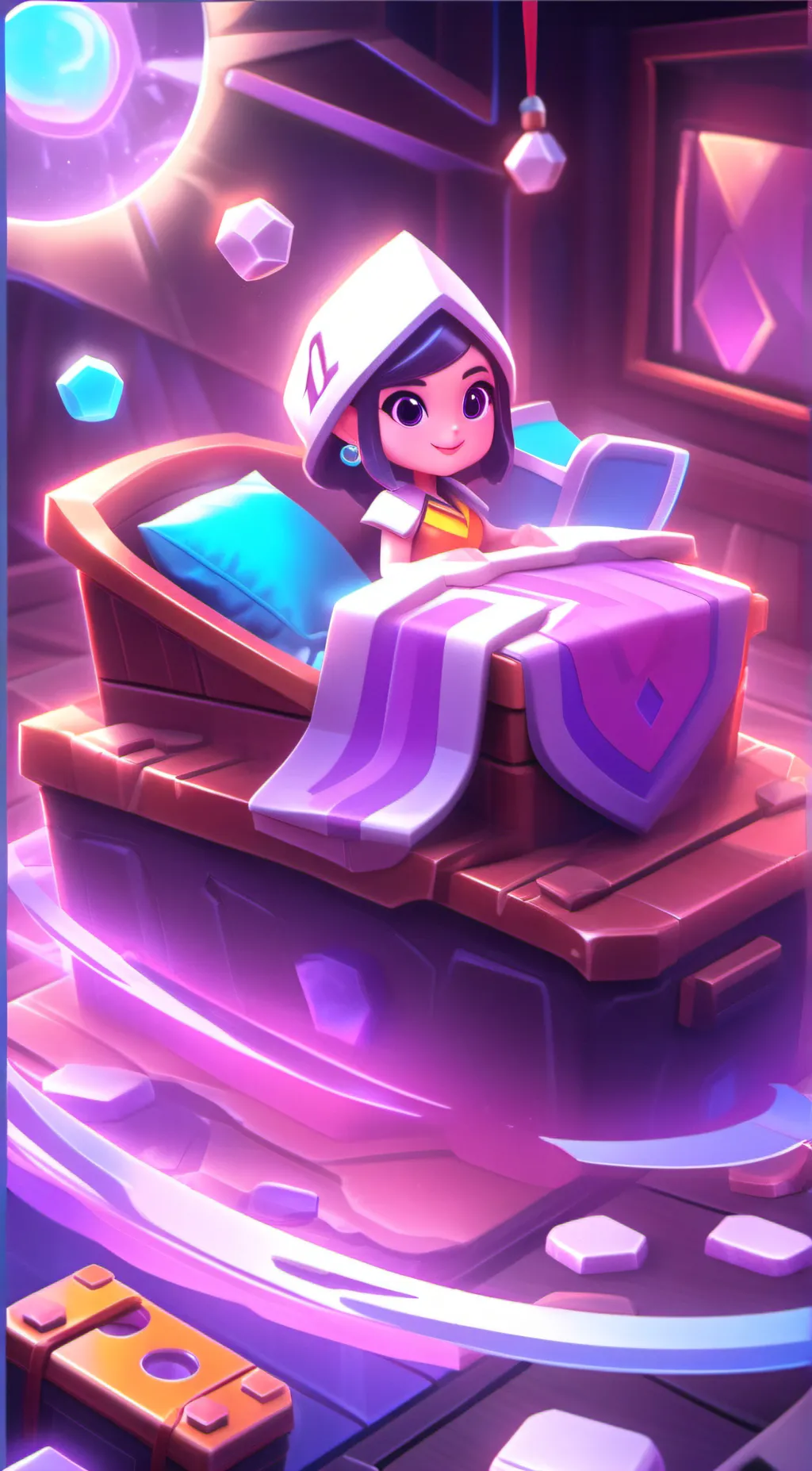 ai character: Mia background
