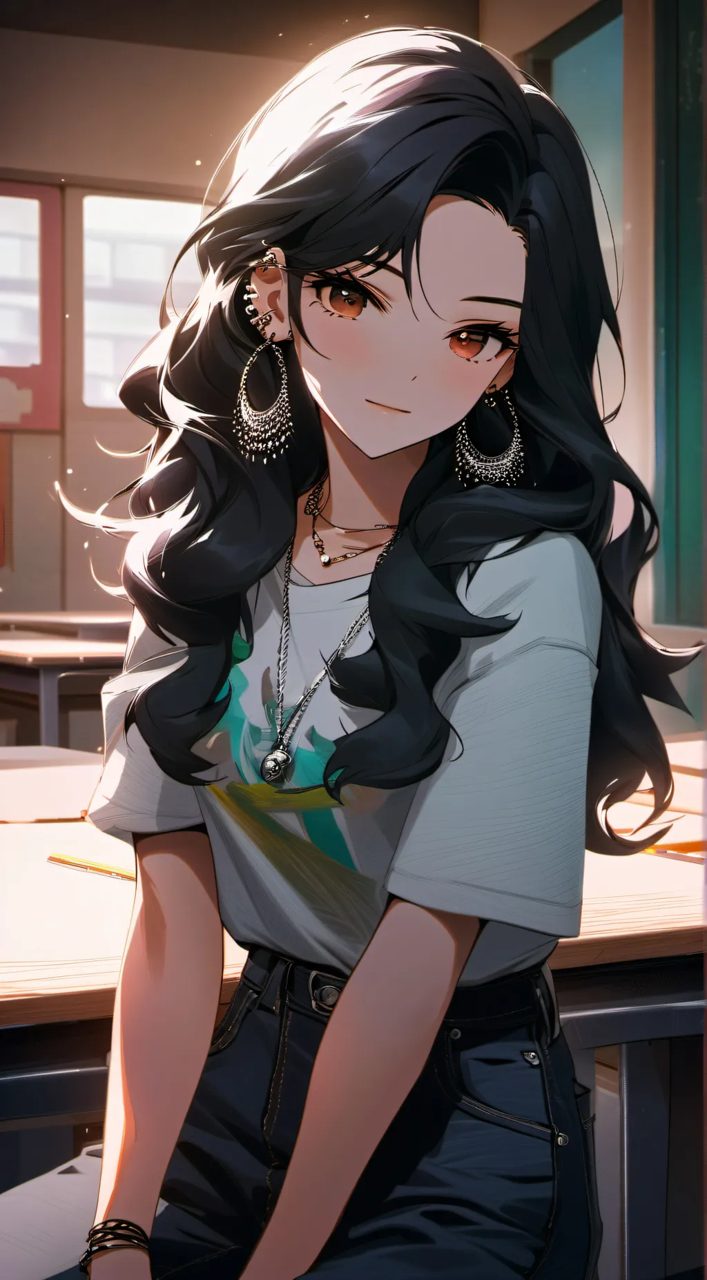 ai character: Bella background