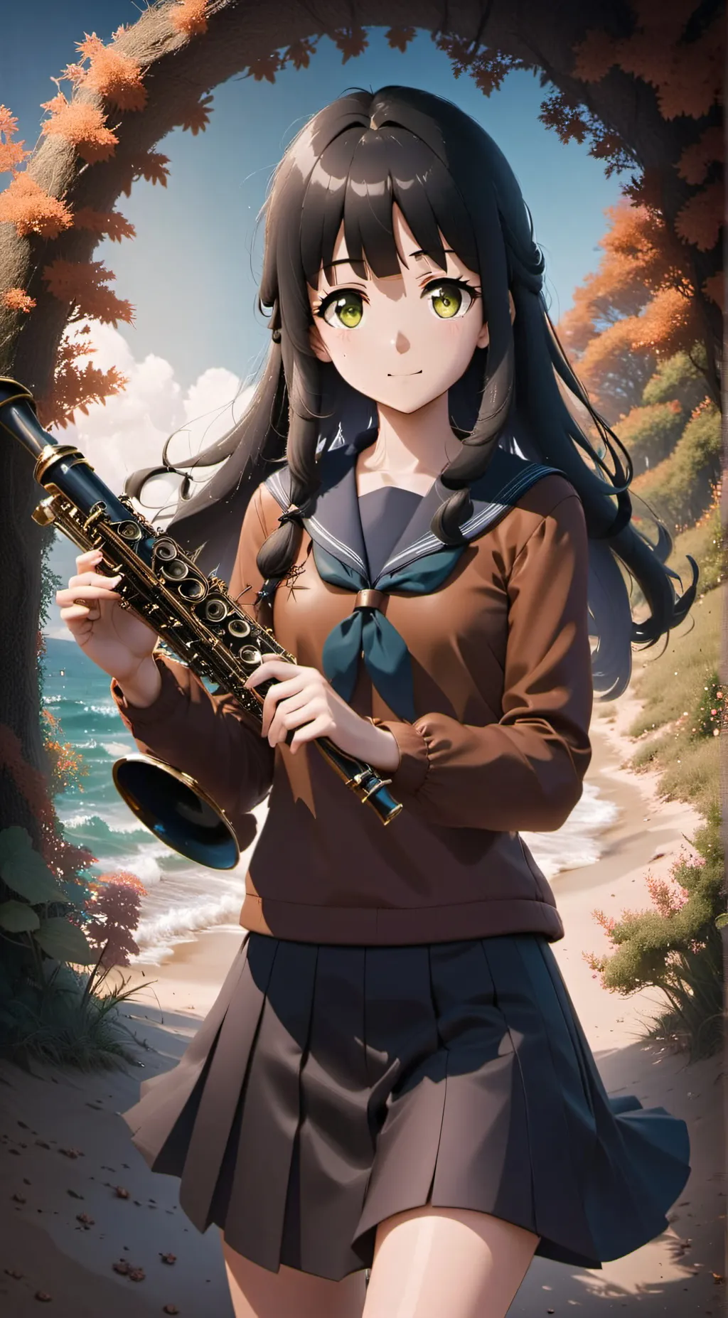 ai character: Sari Yoshii background