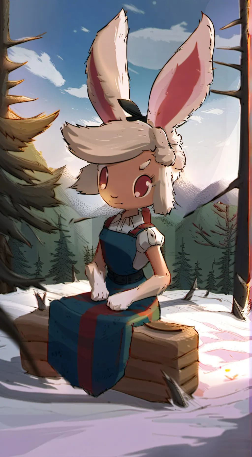 ai character: Lopunny background