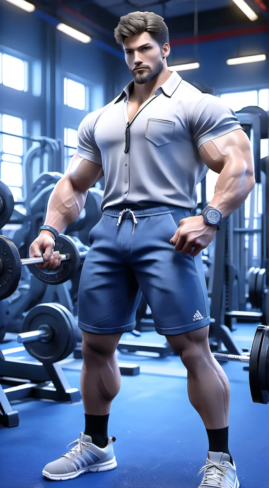 ai character: Derek background