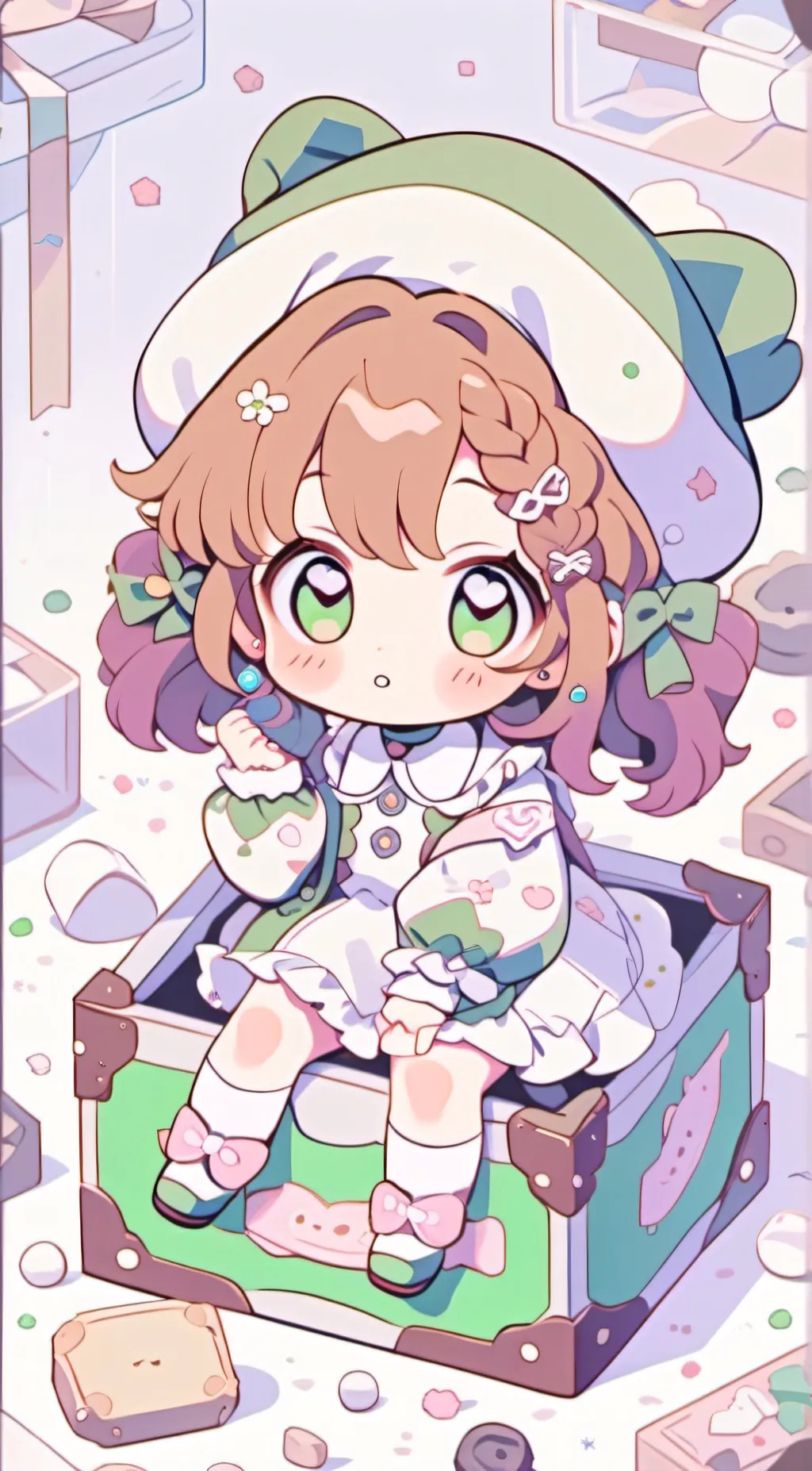 ai character: Baby background