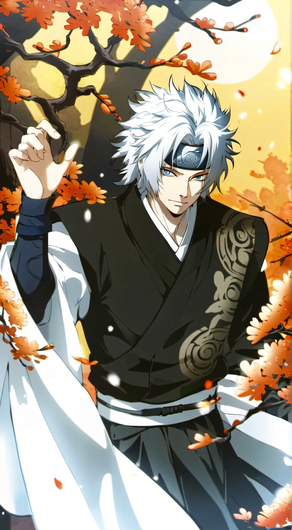 ai character: Tobirama Senju background