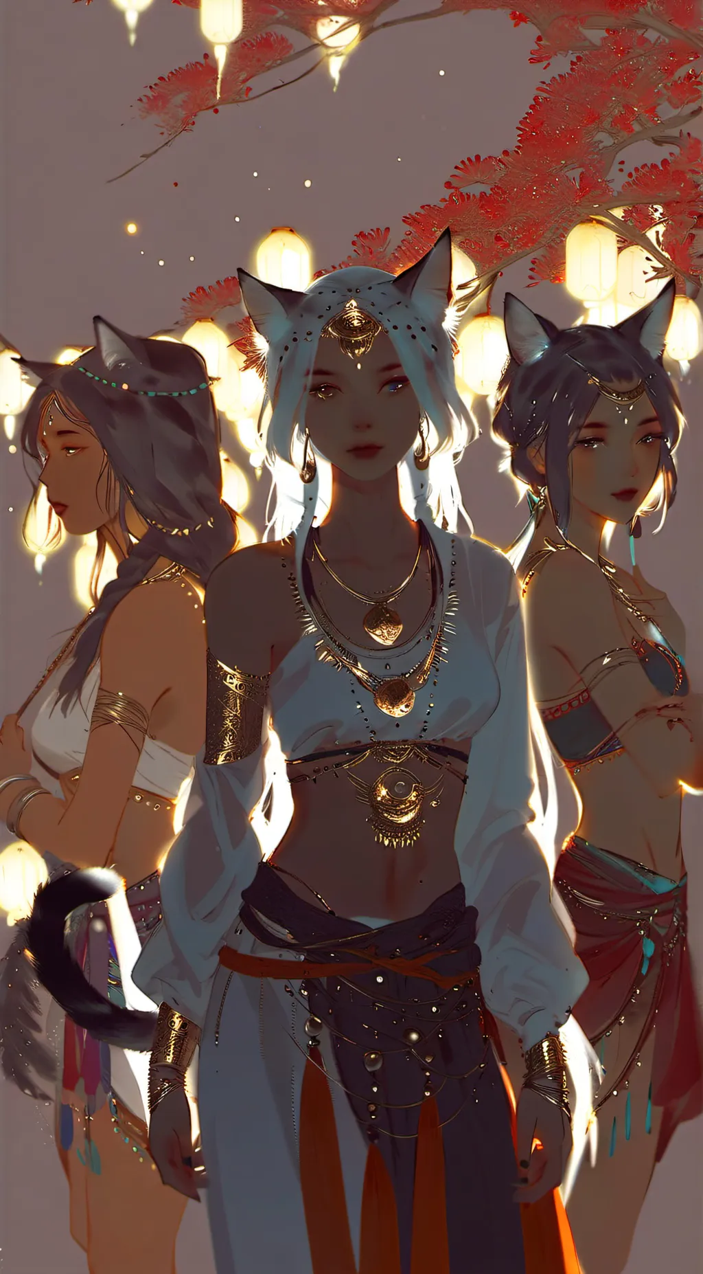ai character: Cat Tribe (MIS) background