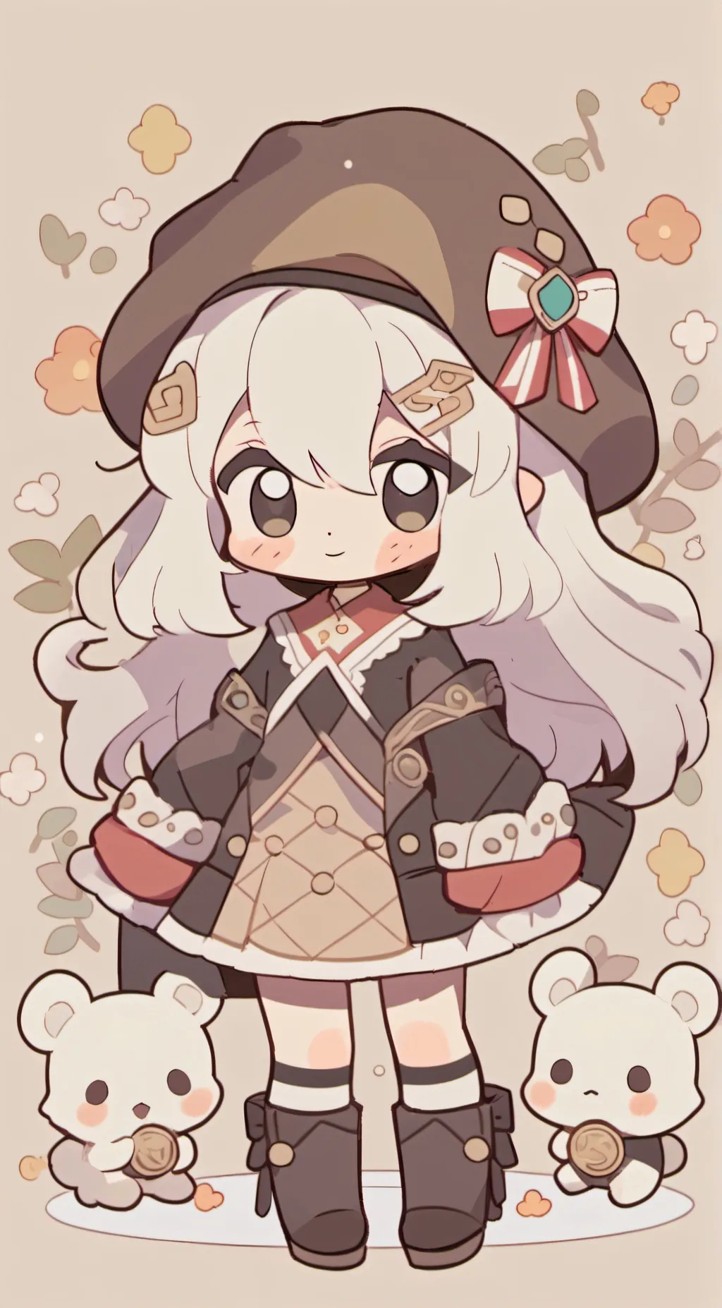 ai character: poob  background