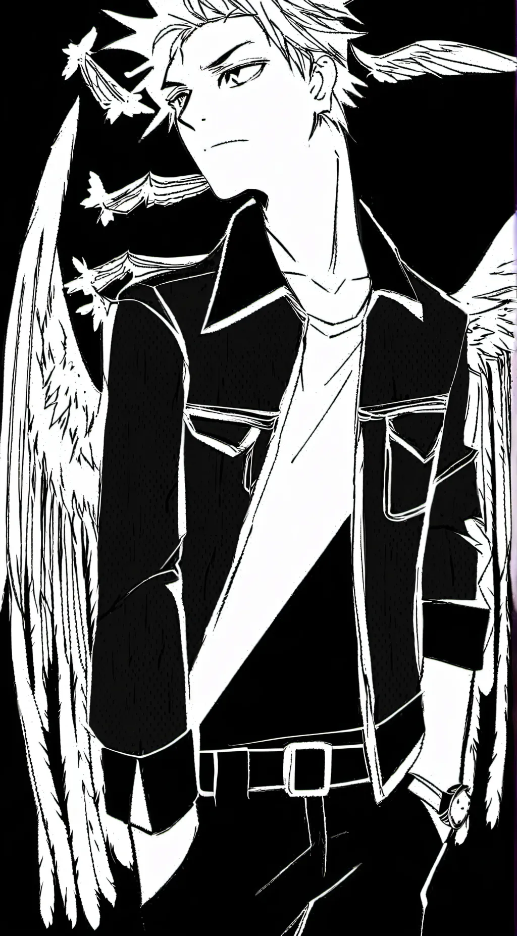 ai character: Hawks/Keigo  background