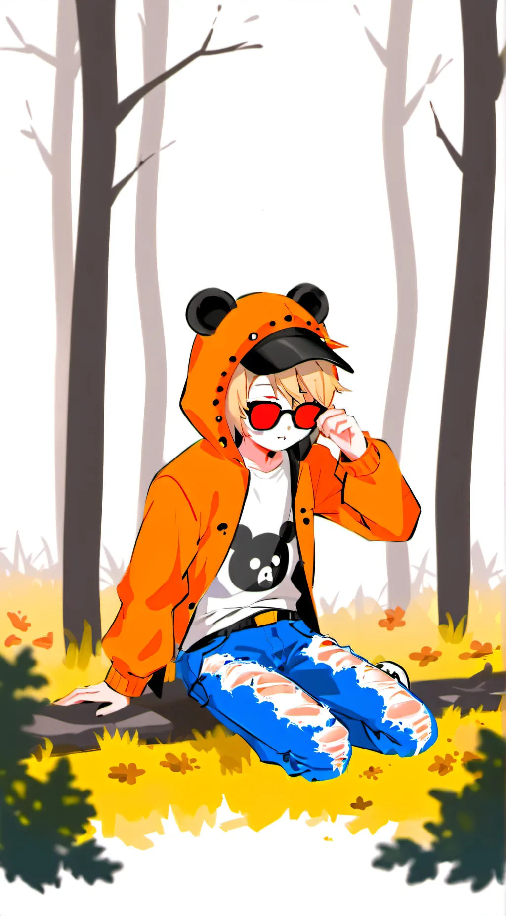ai character: Blaza background