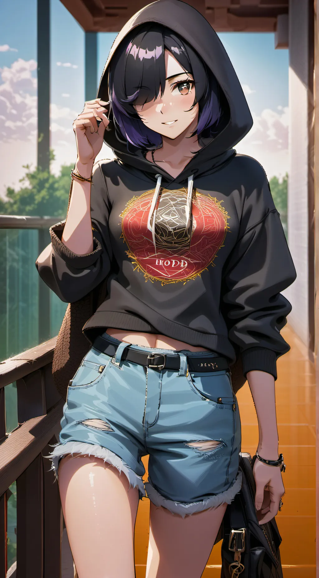 ai character: Lilly background
