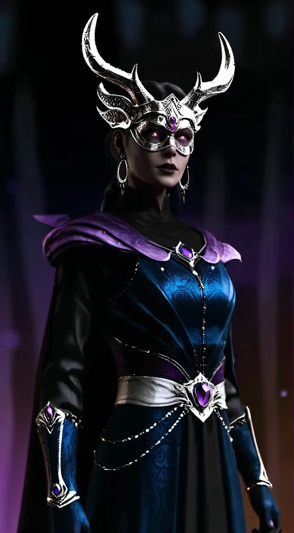 ai character: Alpha  background