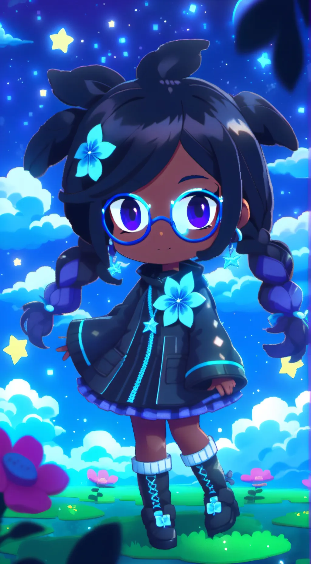 ai character: Scarlett background