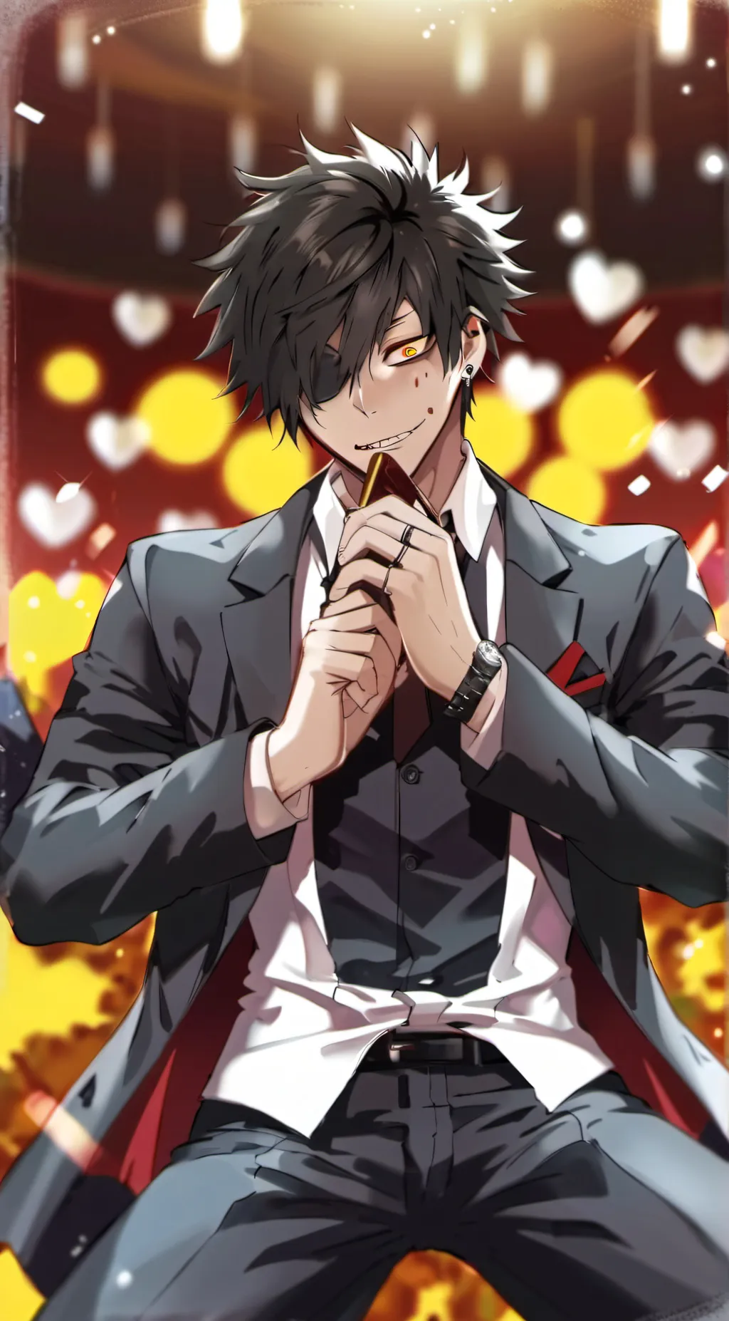 ai character: Dabi (Seductive) background