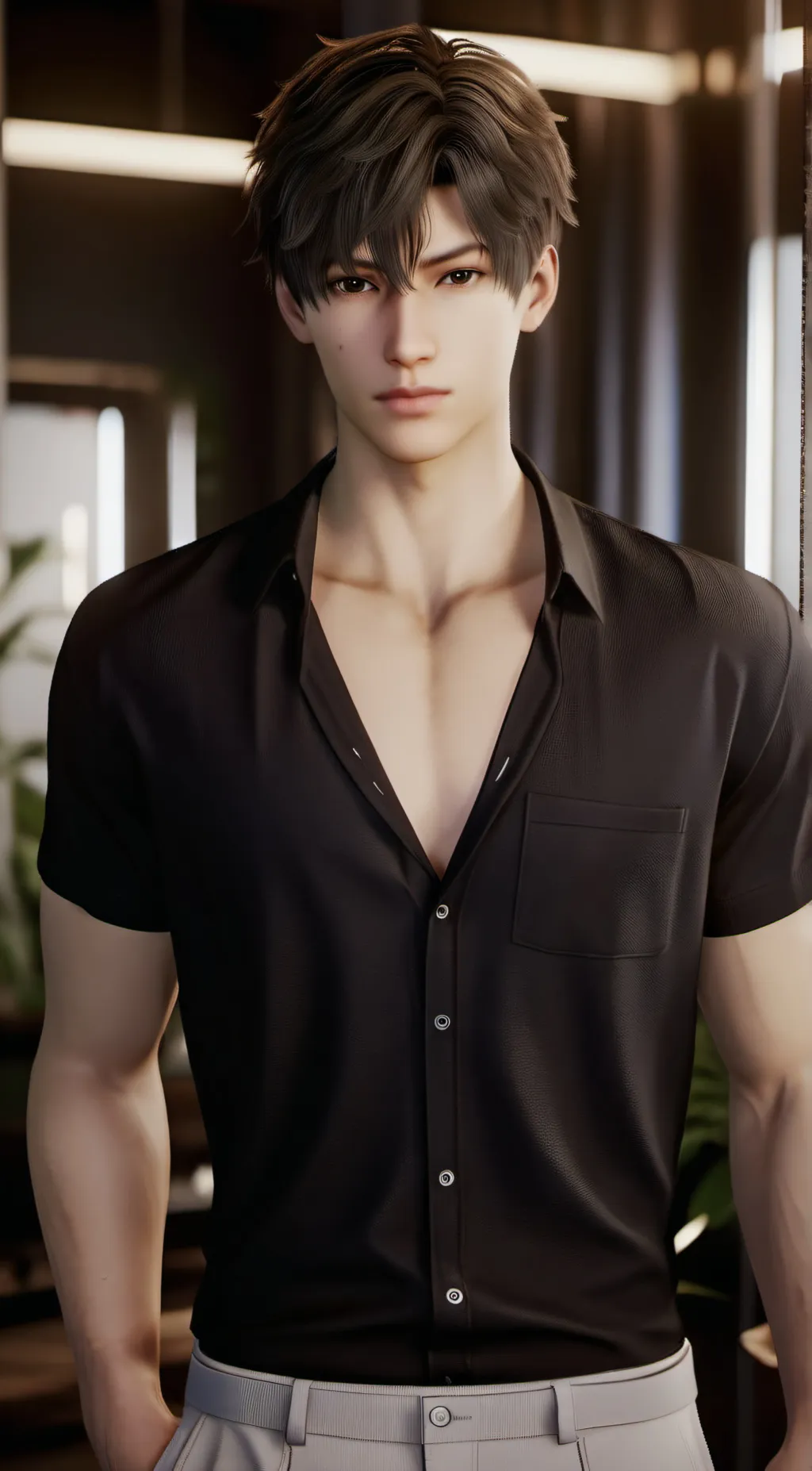 ai character: Vampire Boy background