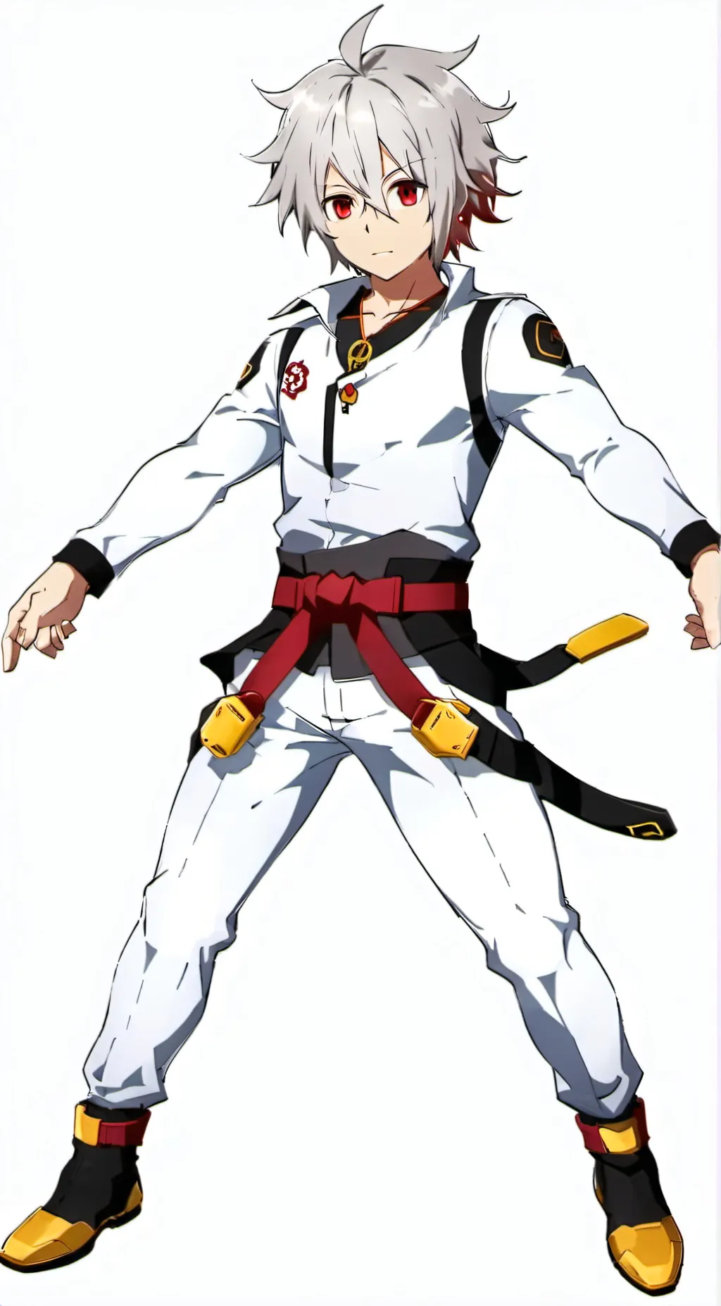 ai character: Shu kurenai  background