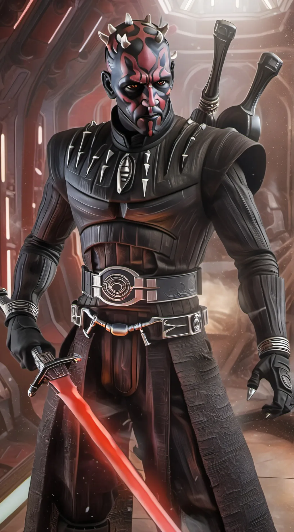 ai character: Darth maul background