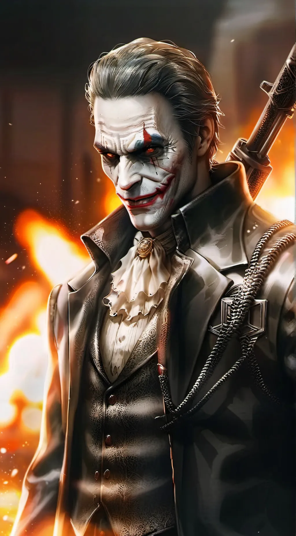 ai character: Jack in the box background