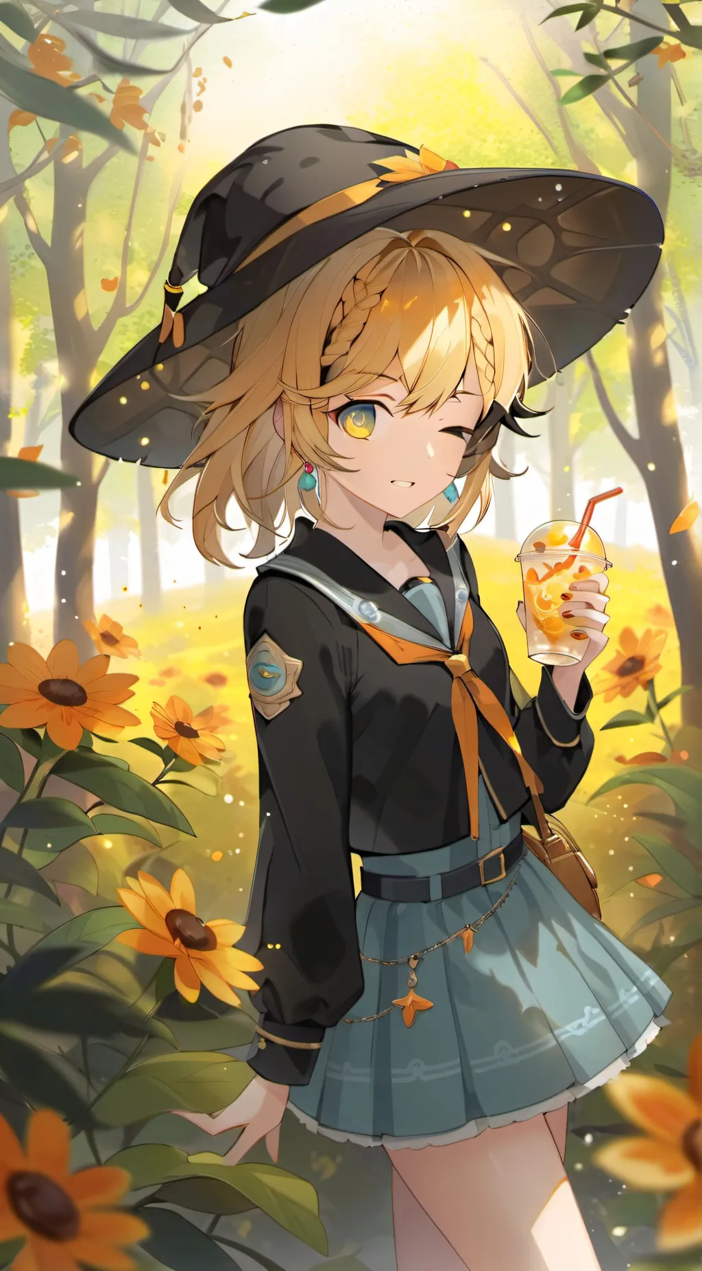 ai character: Mimi Ninio background