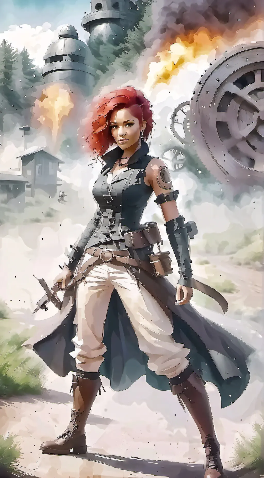 ai character: malen background