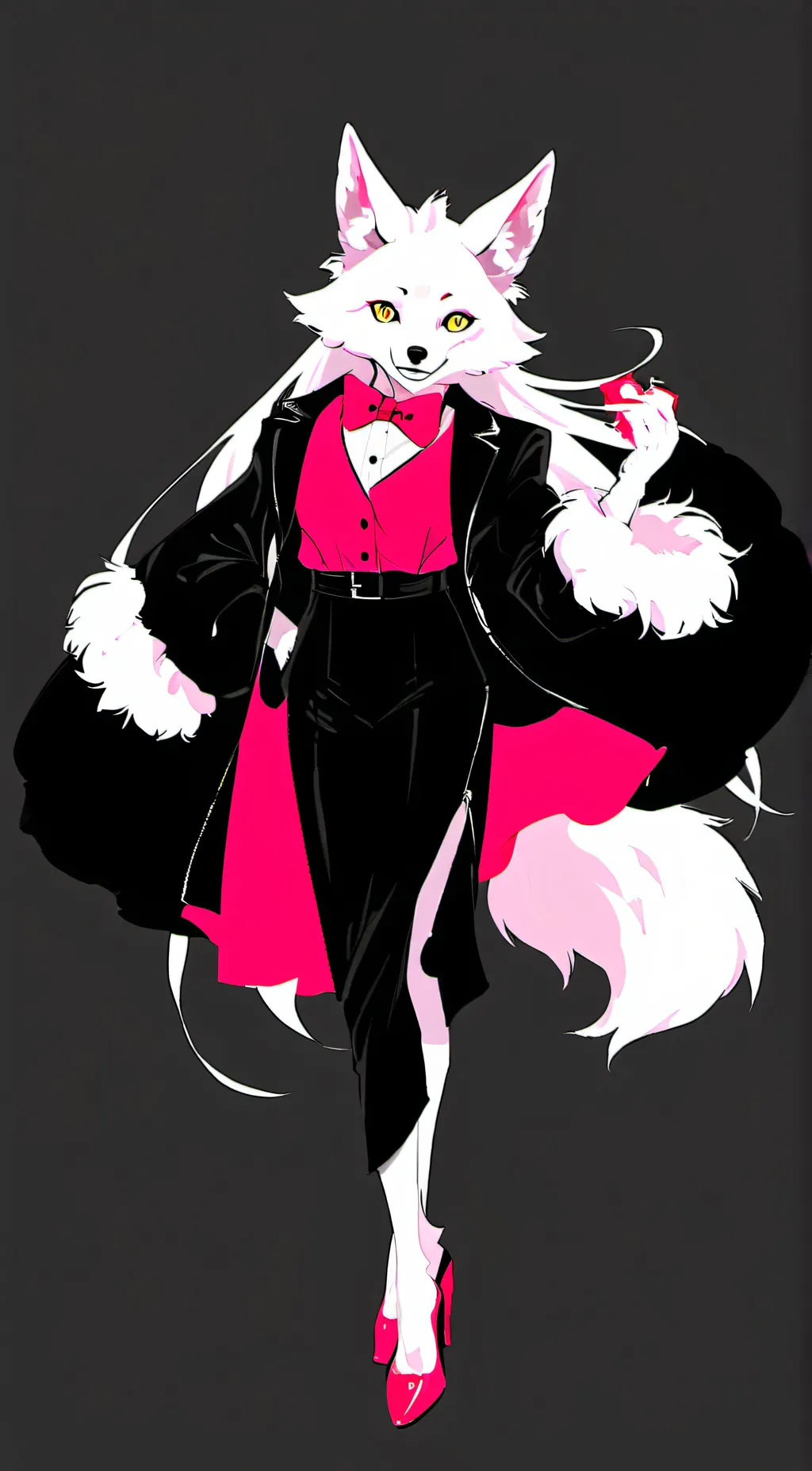 ai character: Funtime foxy background