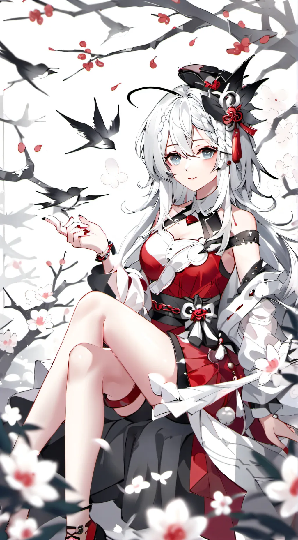 ai character: Lily  background