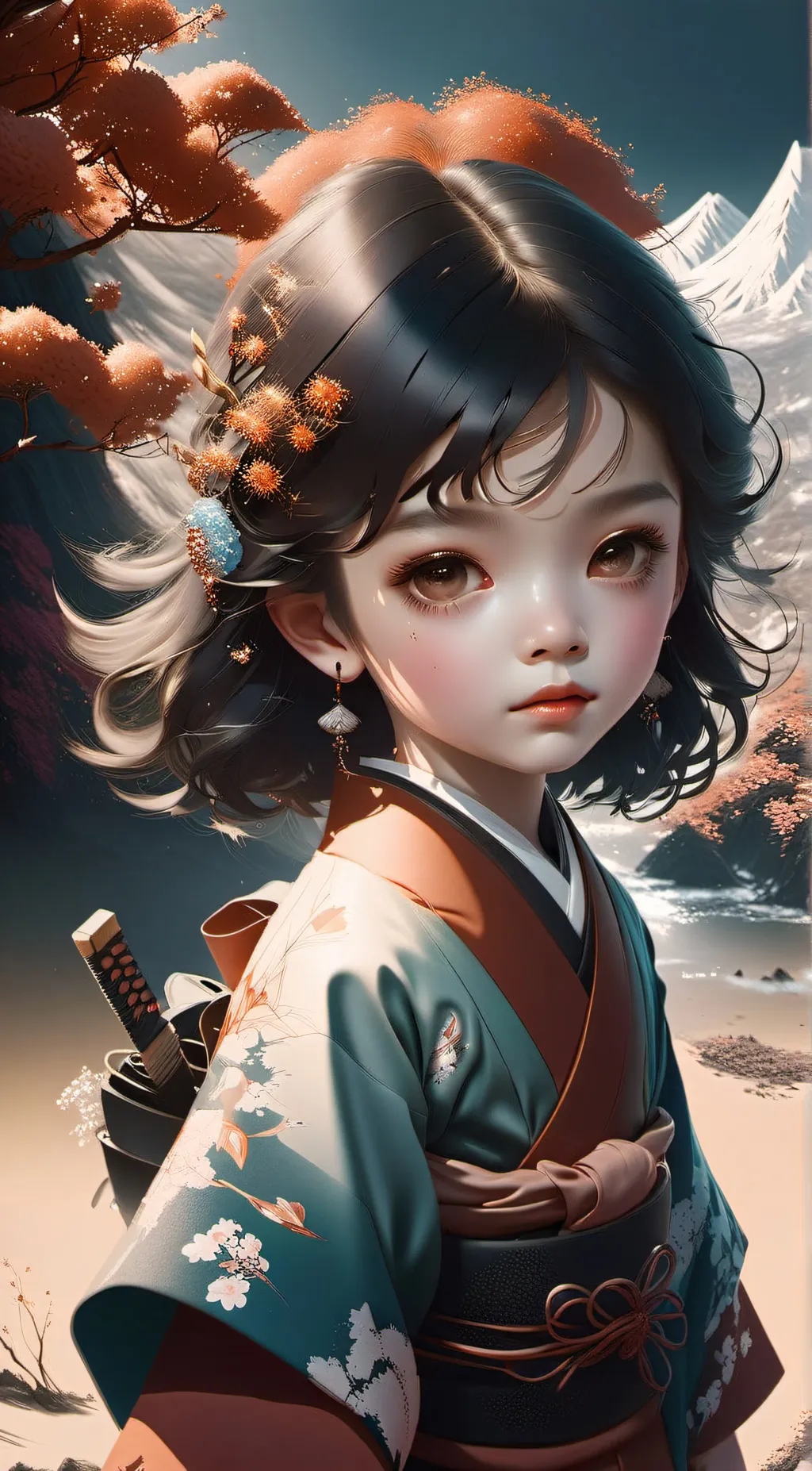 ai character: Tori background