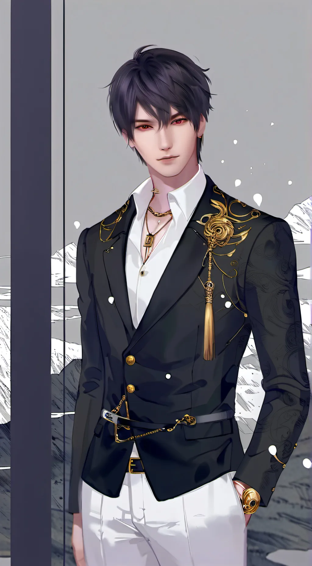 ai character: Ronan  background