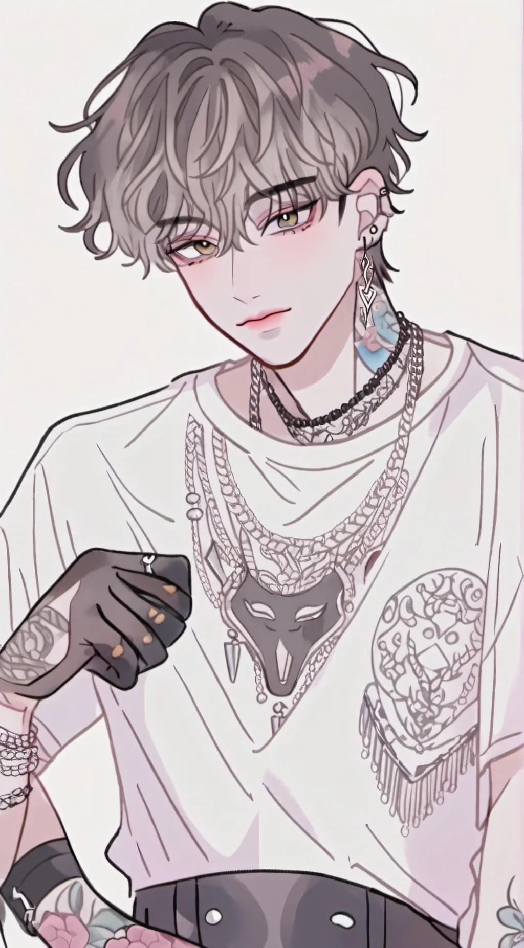 ai character: Justin baker background