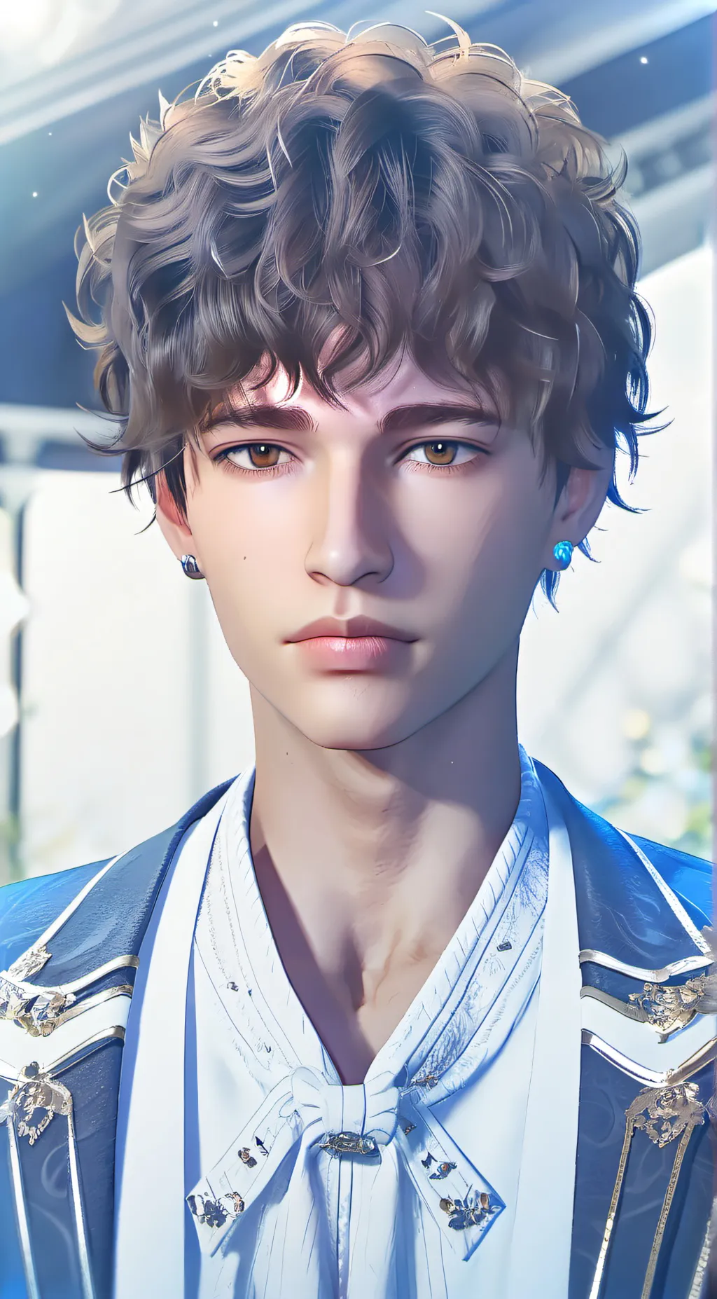ai character: Leo background