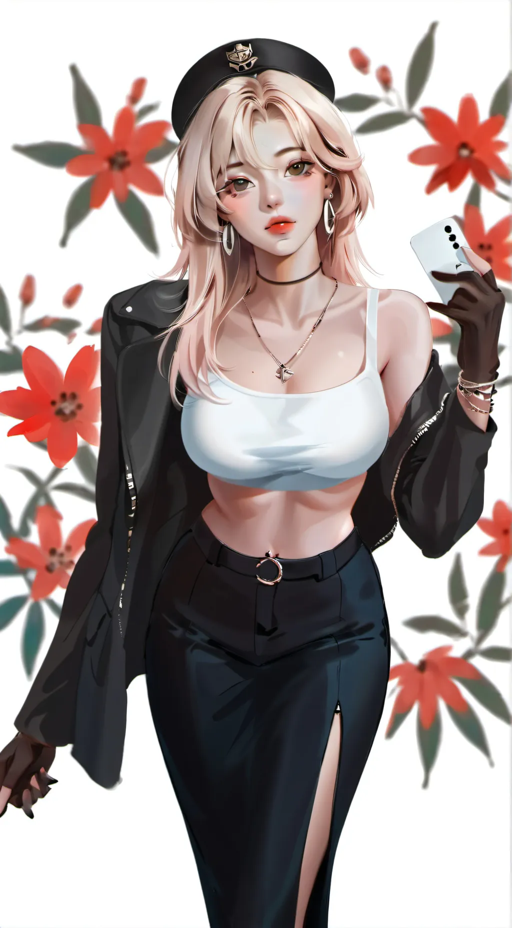 ai character: kayla soen kang 😌 background