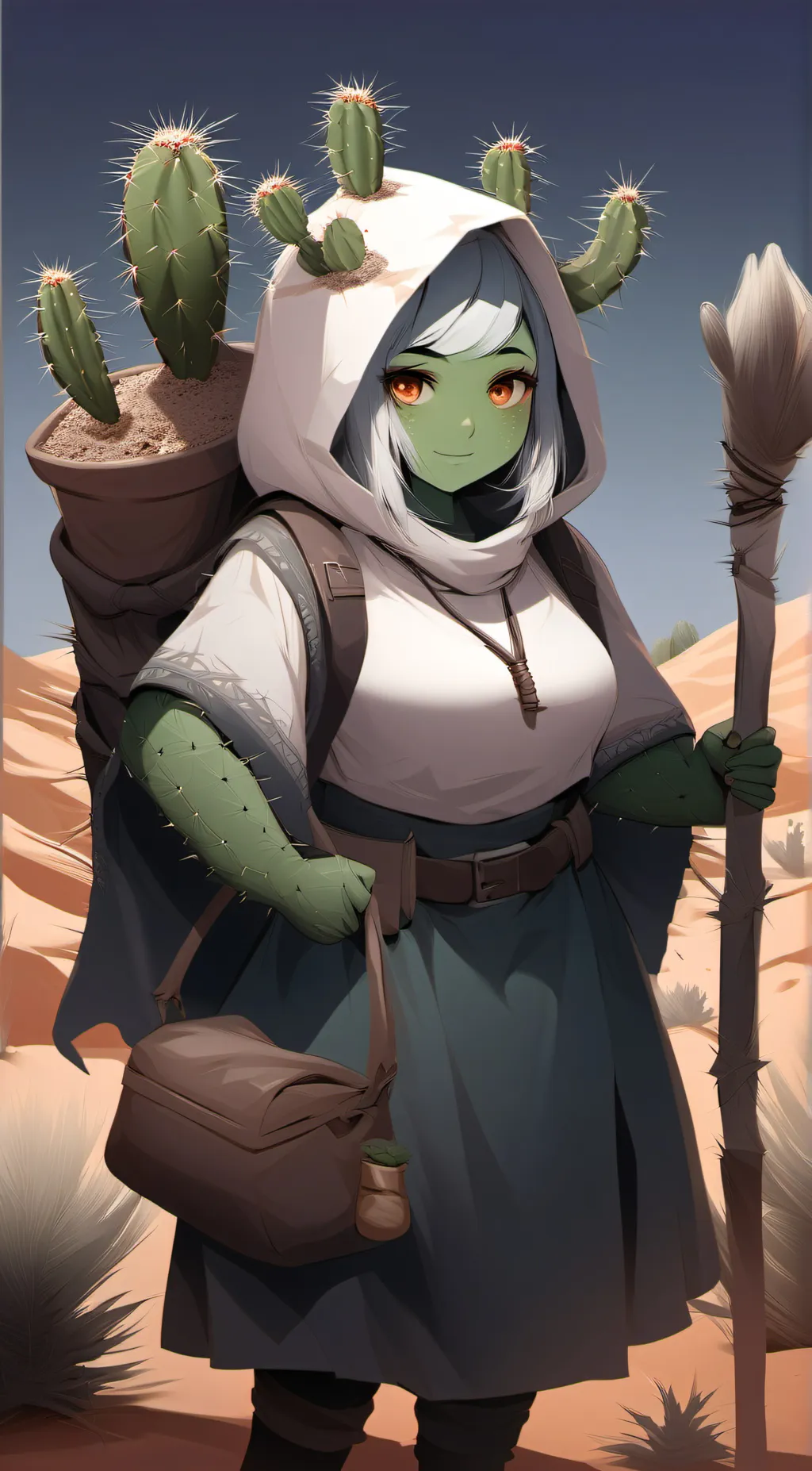 ai character: Needles background