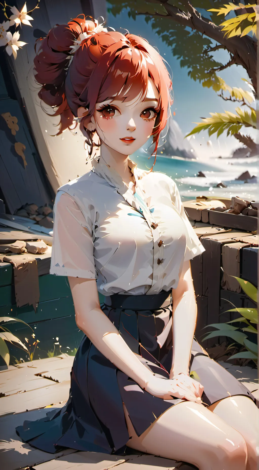 ai character: Lily background