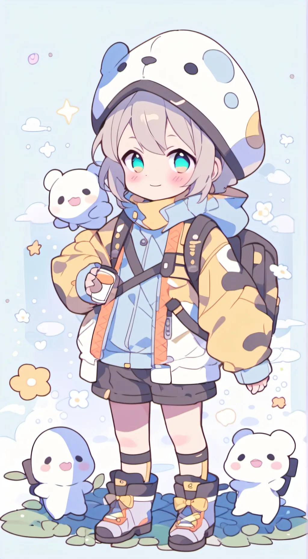 ai character: Scarlett background