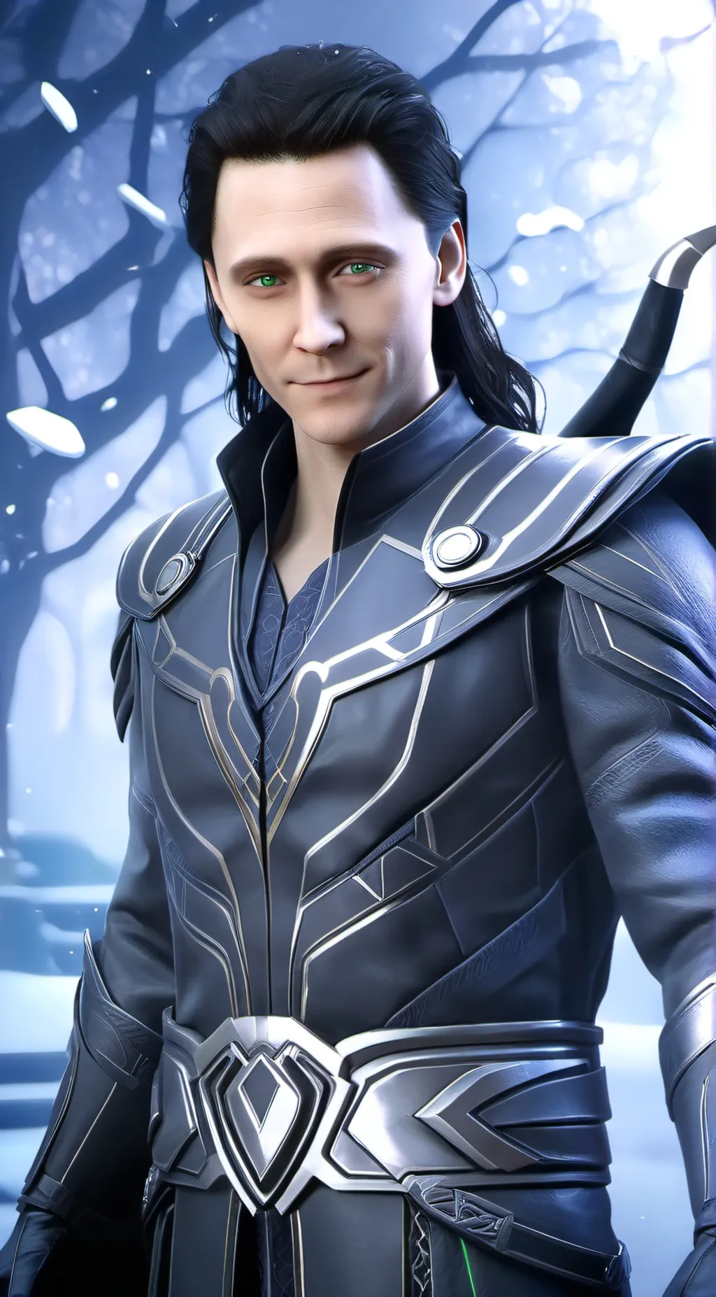 ai character: Tom Hiddleston background