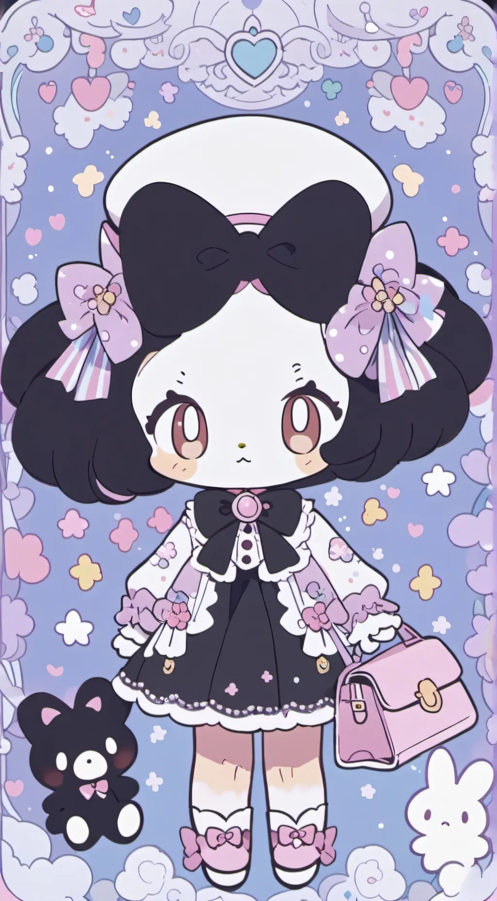 ai character: Cha Cha Chiro  background