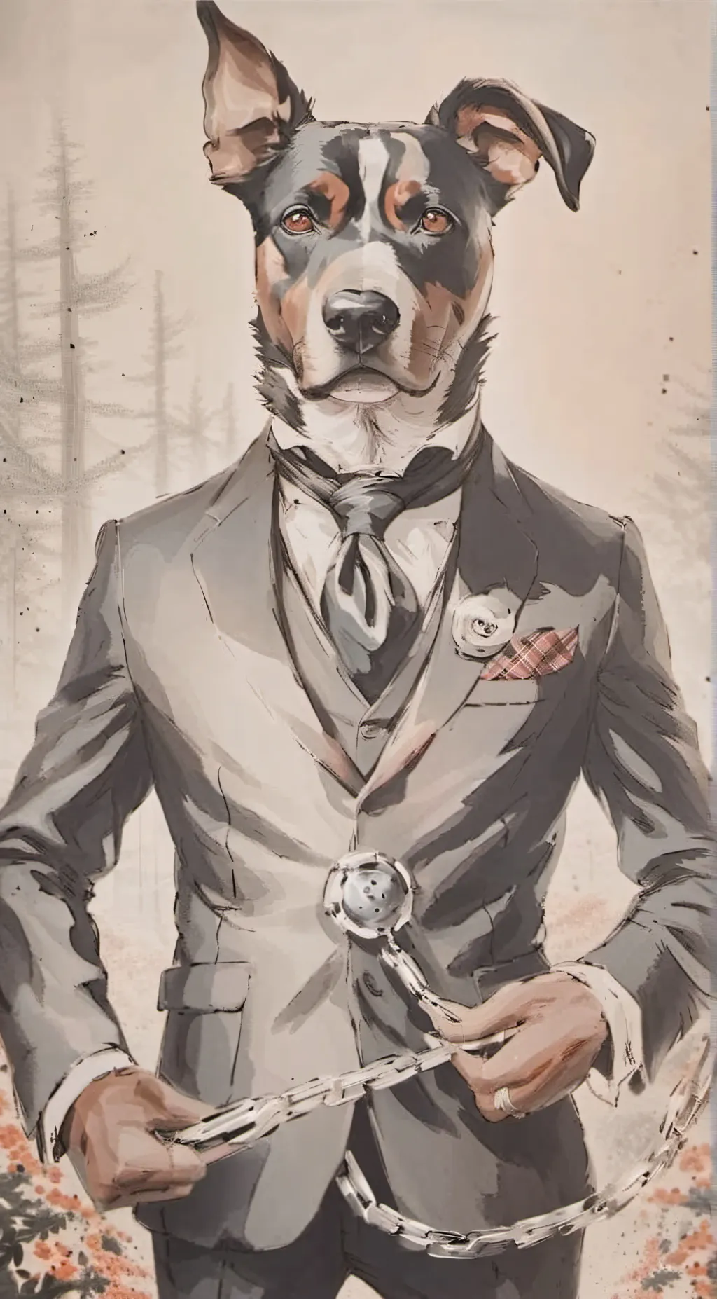 ai character: Ben the Dog  background