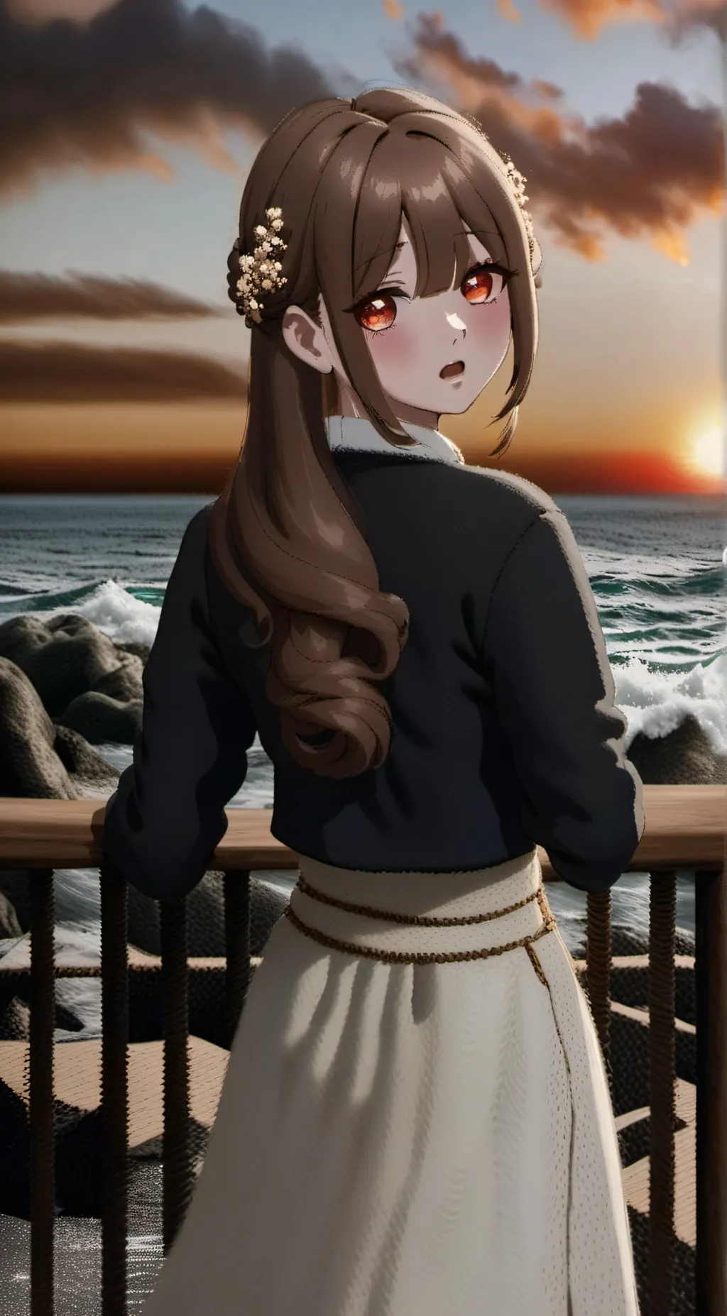 ai character: ally background