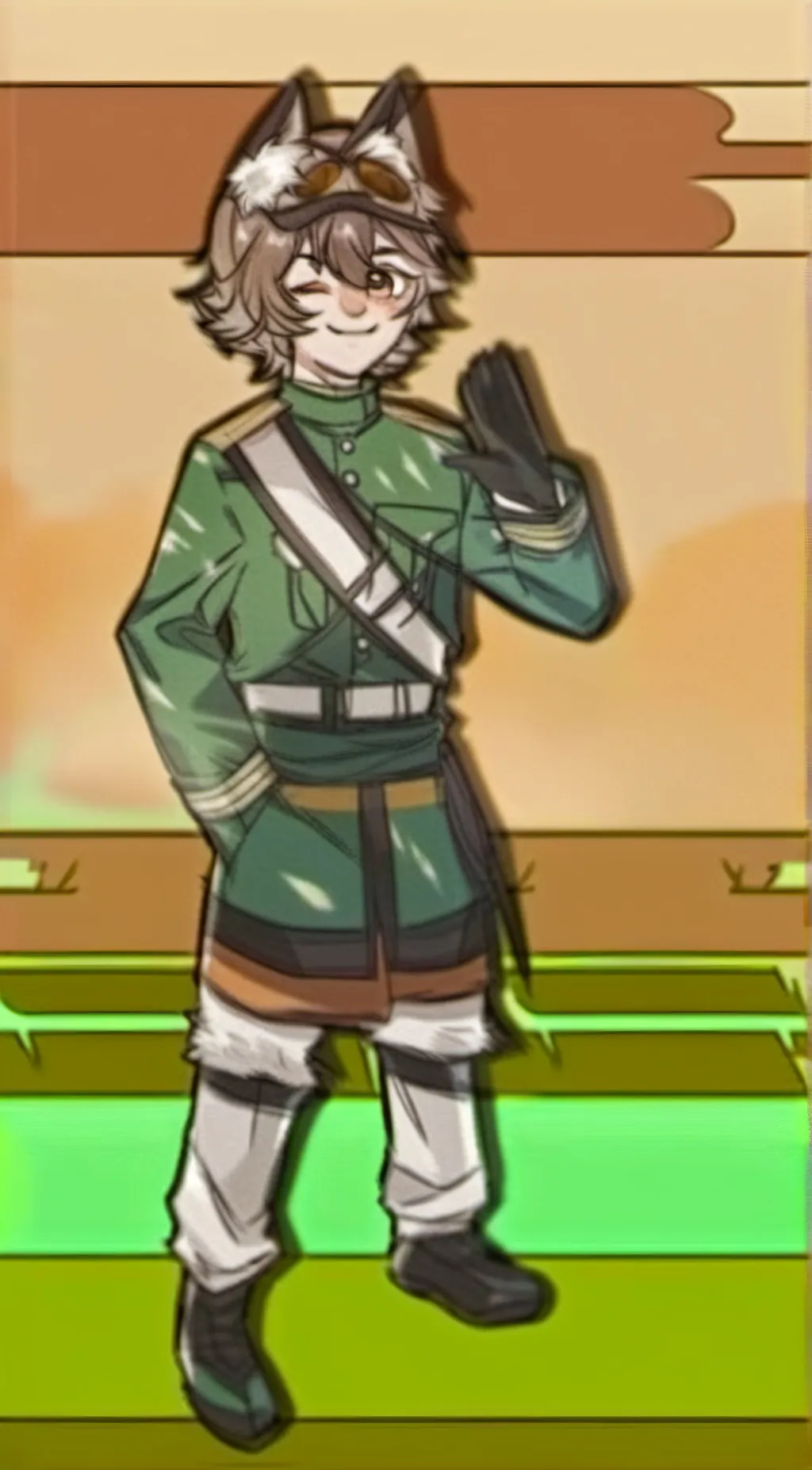 ai character: Unit Felinid background