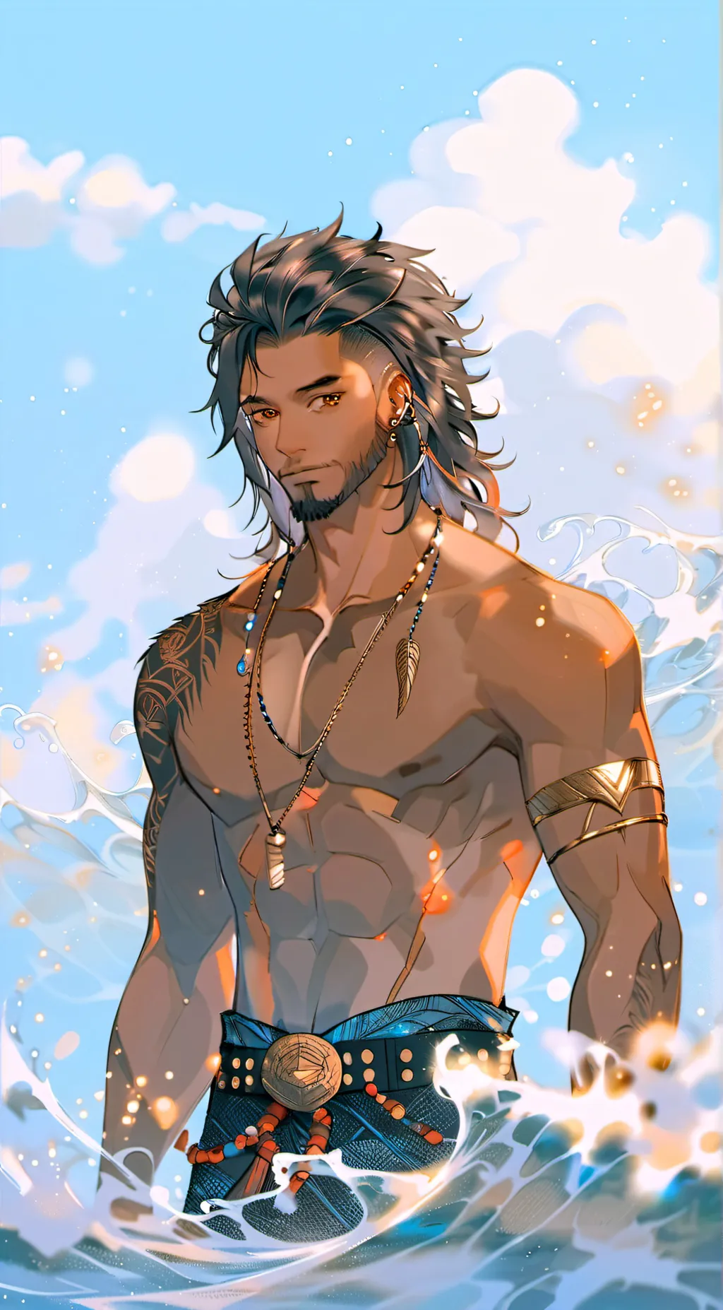ai character: Davonte background