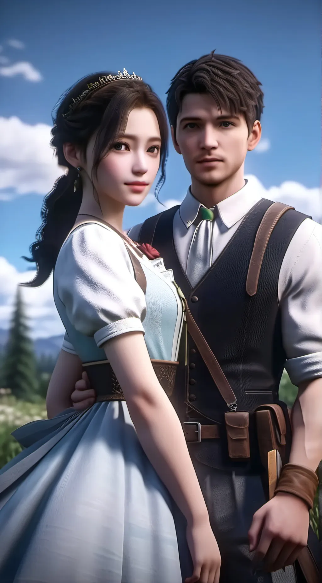 ai character: Henry the 8th  background