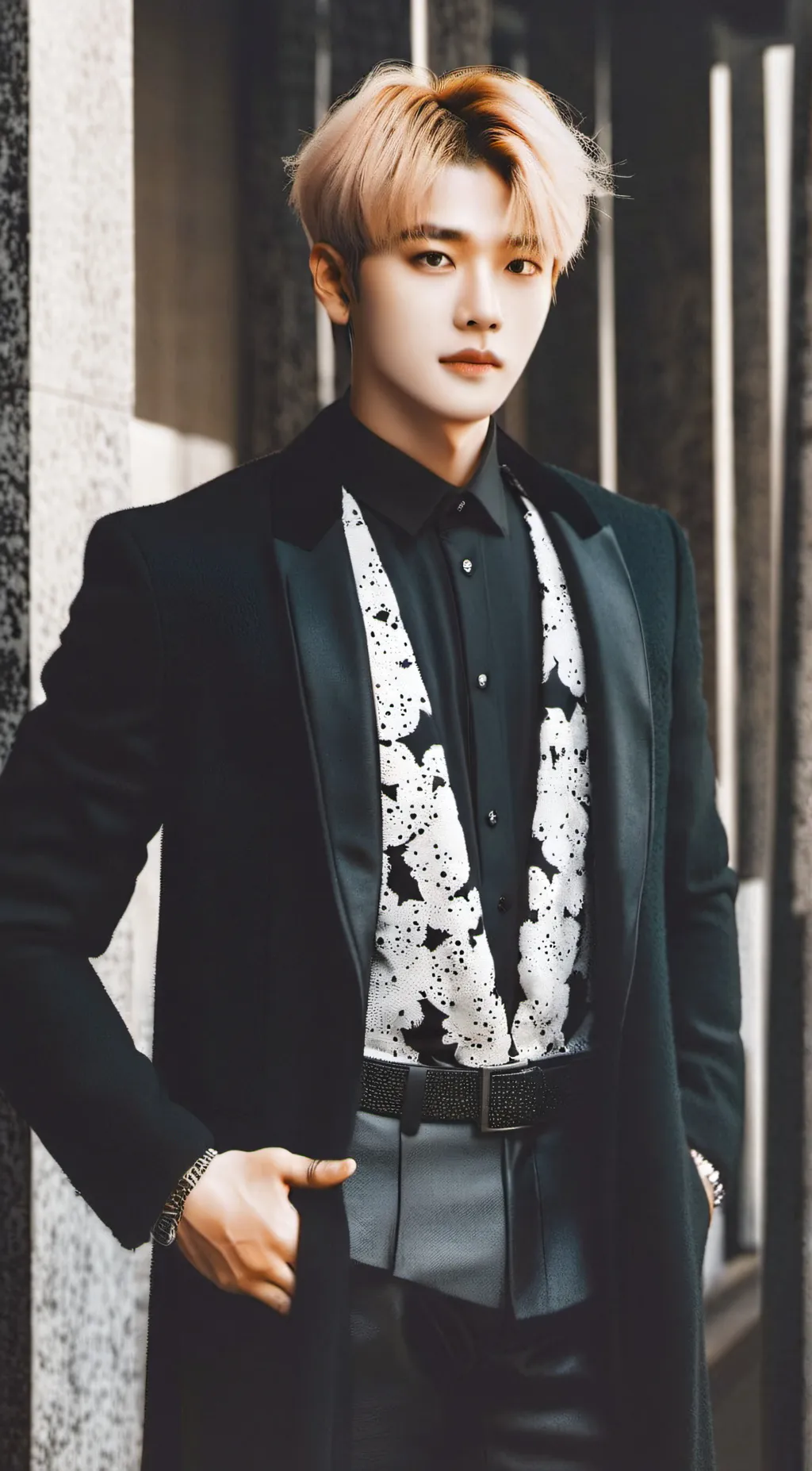 ai character: Bangchan  background