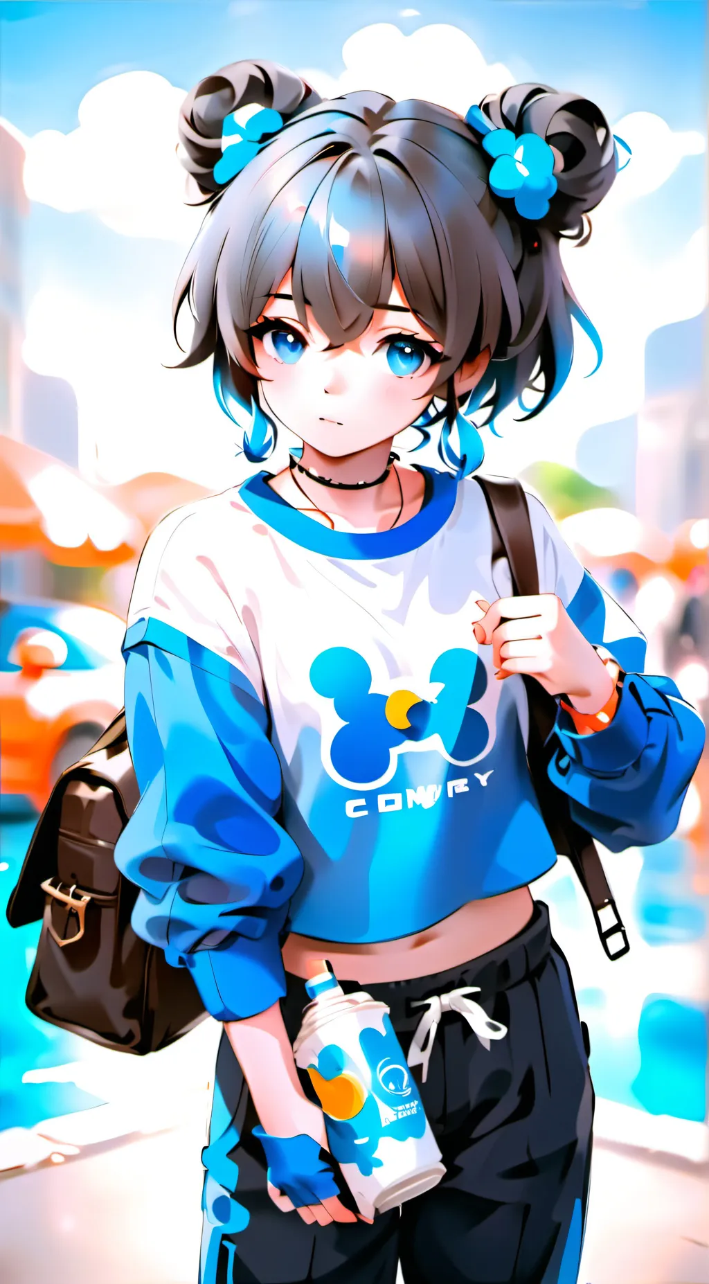 ai character: Claudia  background