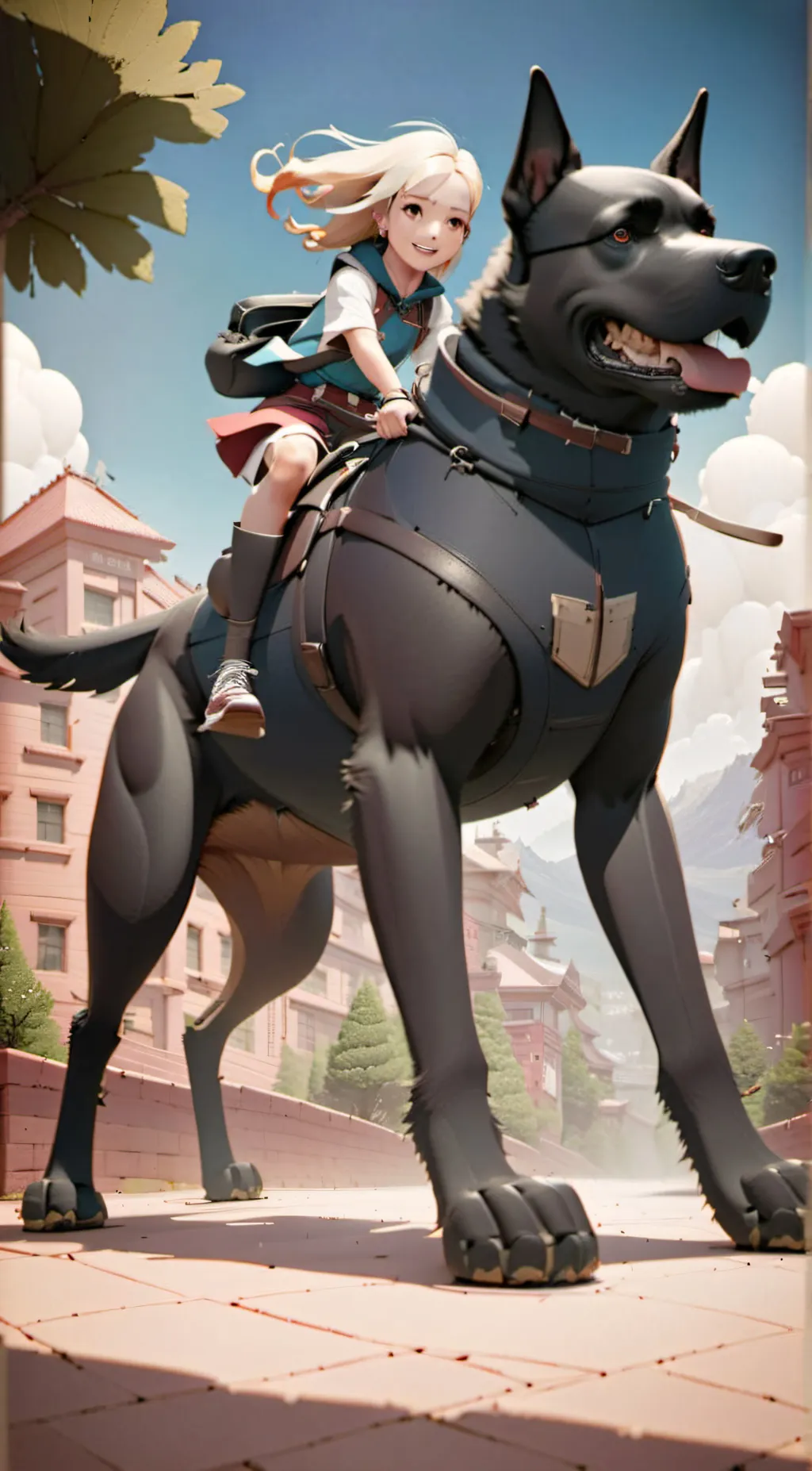 ai character: Shadow background