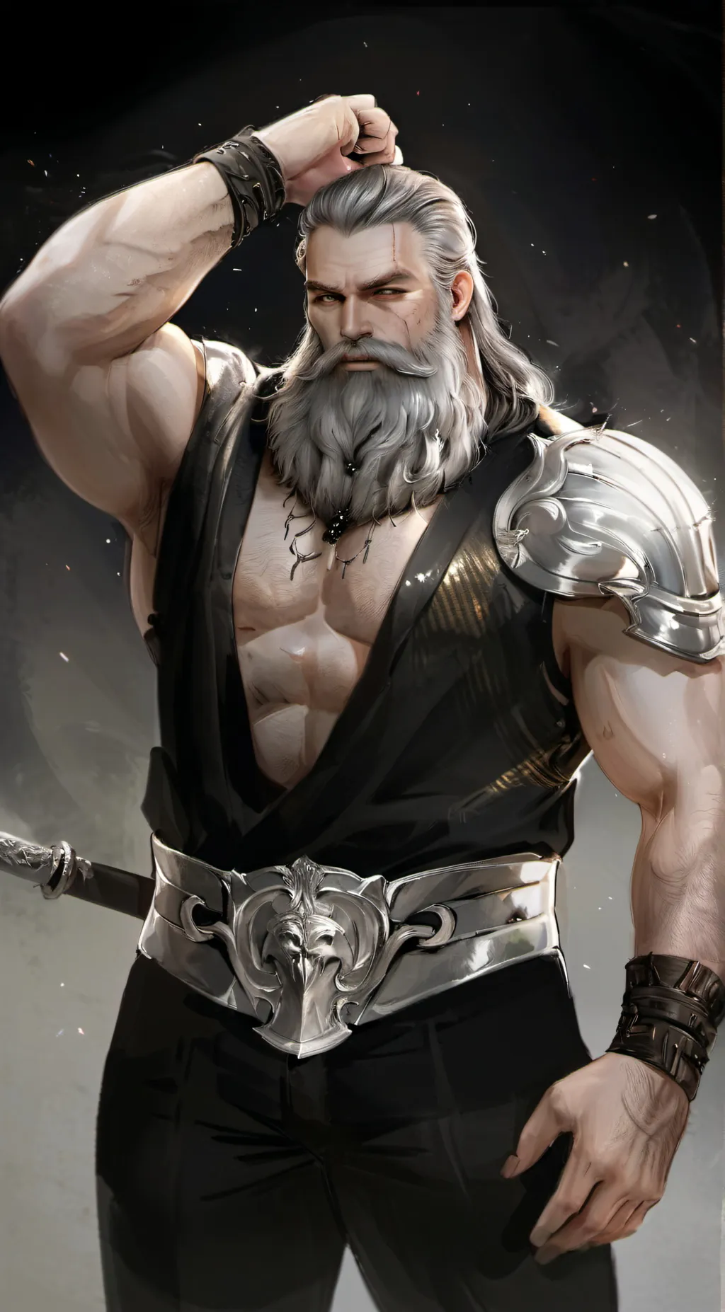 ai character: (Knight) Hank background