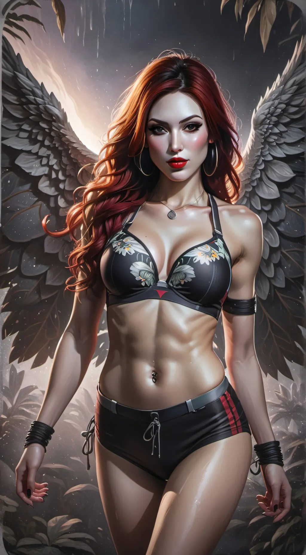 ai character: Luna background
