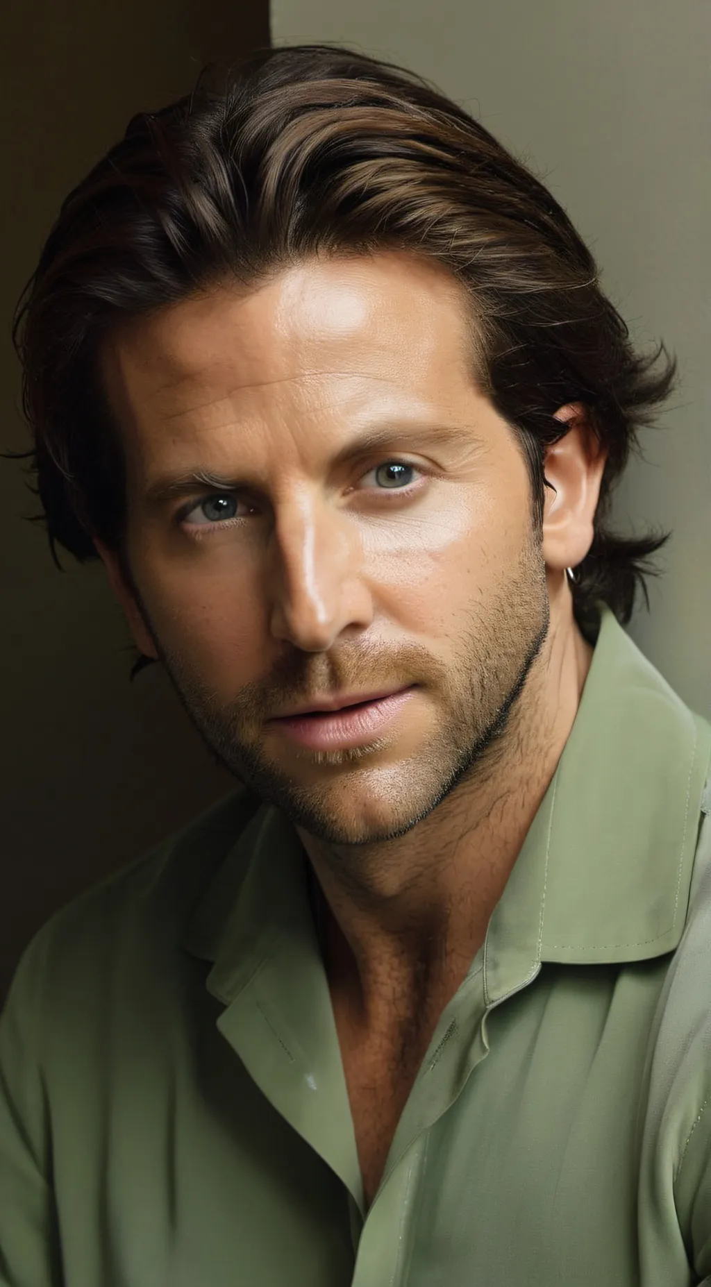 ai character: Bradley Cooper background