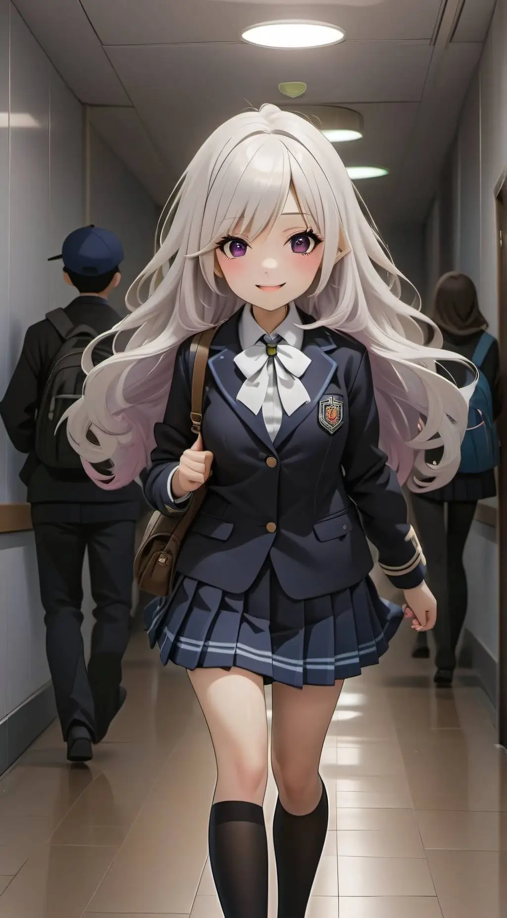 ai character: Mika ella background