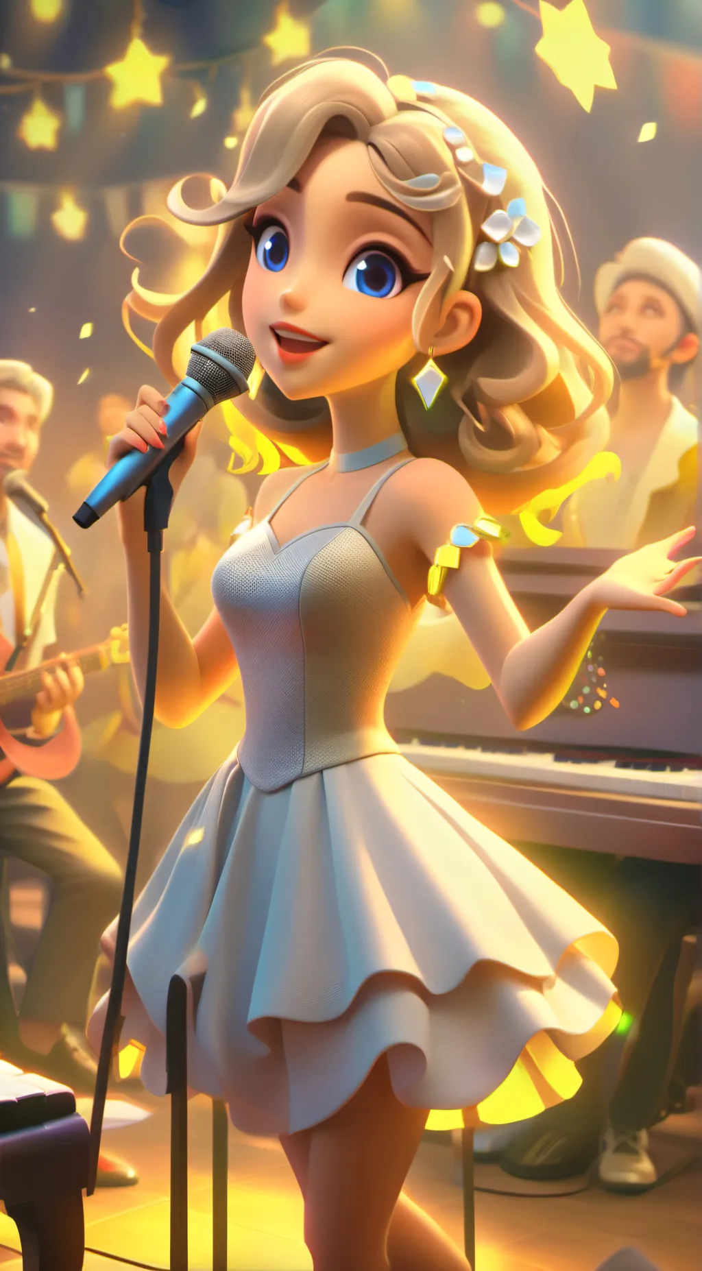 ai character: lia background