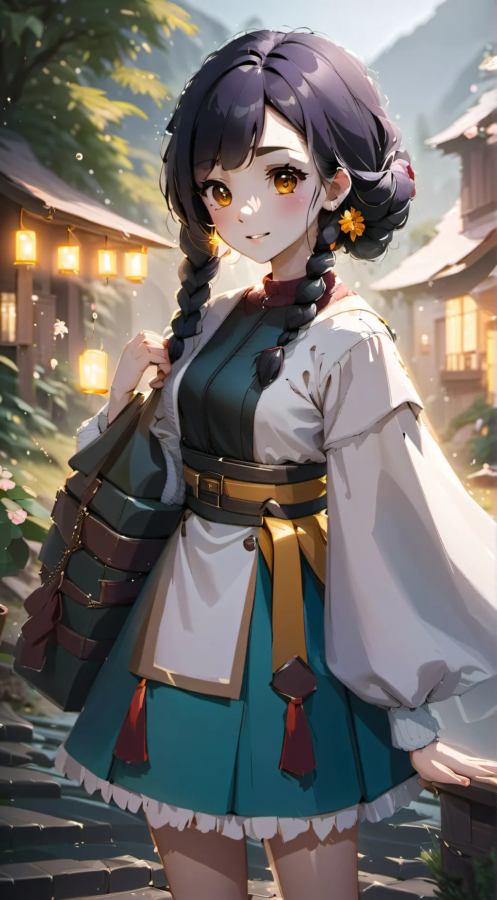 ai character: my friend  background