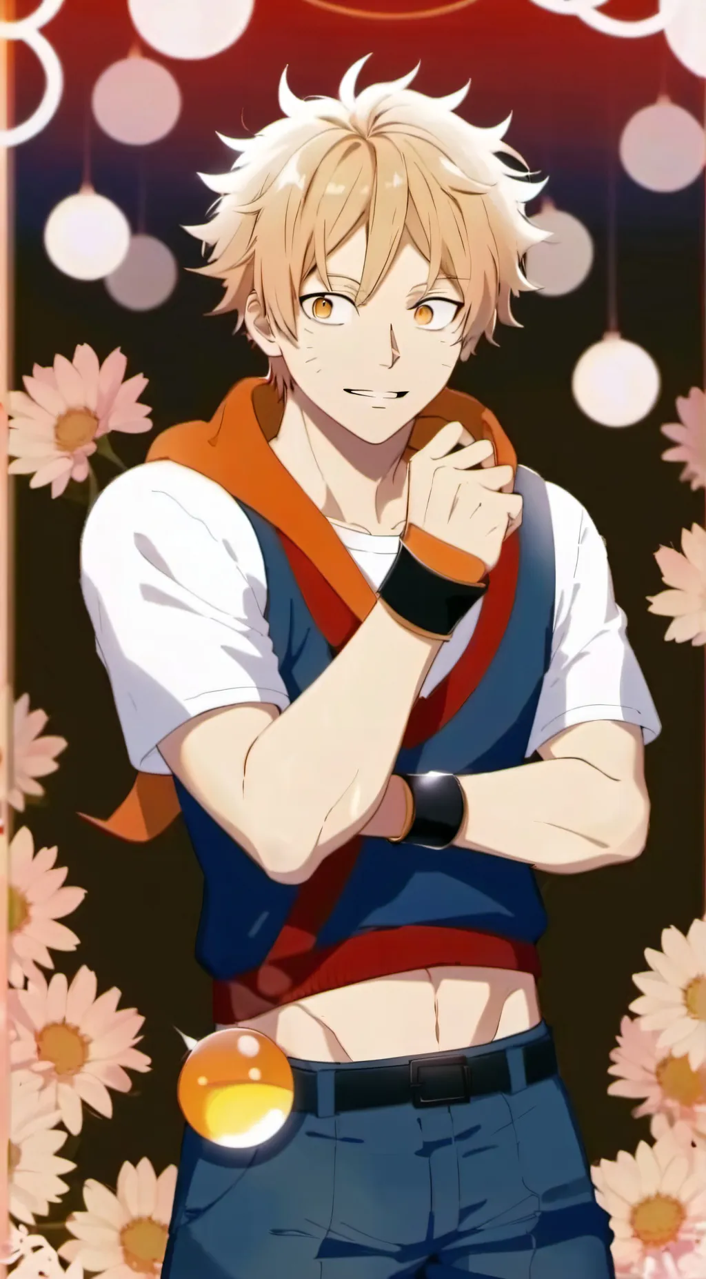 ai character: bakugou background